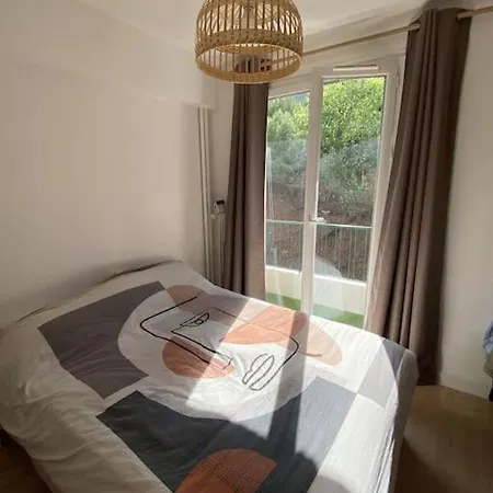 Apartamento Superbe T2 Dans Avec Balcon Et Parking Nice